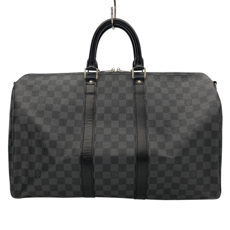 ルイ・ヴィトン LOUIS VUITTON キーポル･バンドリエール 45 N41418 ダミエ・グラフィット ダミエ・グラフィット メンズ ボストンバッグ