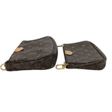 ルイ・ヴィトン LOUIS VUITTON ミュルティ･ポシェット･アクセソワール M44813 ブラウンxカーキ モノグラムキャンバス レディース ショルダーバッグ