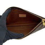 ルイ・ヴィトン LOUIS VUITTON ミュルティ･ポシェット･アクセソワール M44813 ブラウンxカーキ モノグラムキャンバス レディース ショルダーバッグ