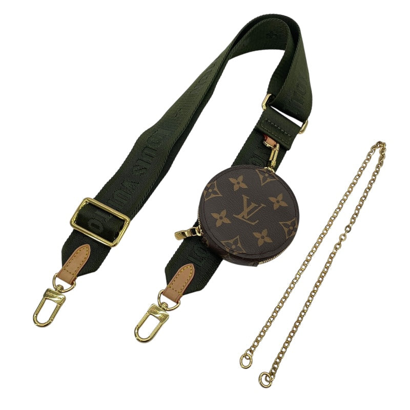 ルイ・ヴィトン LOUIS VUITTON ミュルティ･ポシェット･アクセソワール M44813 ブラウンxカーキ モノグラムキャンバス レディース ショルダーバッグ