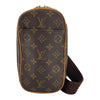 ルイ・ヴィトン LOUIS VUITTON ポシェット・ガンジュ M51870 ブラウン モノグラム・キャンバス メンズ ショルダーバッグ