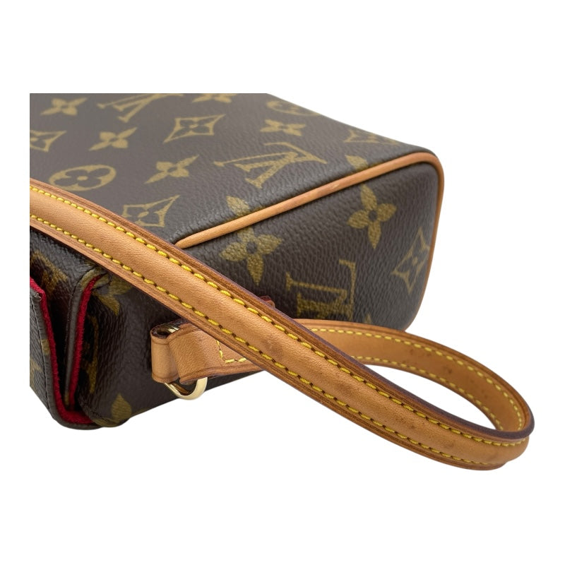 ルイ・ヴィトン LOUIS VUITTON レシタル M51900 ブラウン モノグラムキャンバス レディース ハンドバッグ