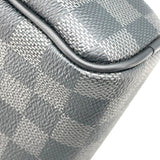 ルイ・ヴィトン LOUIS VUITTON デイトンPM N41408 グレー ダミエ・グラフィット メンズ ショルダーバッグ
