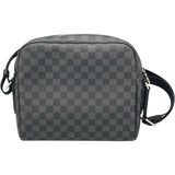 ルイ・ヴィトン LOUIS VUITTON デイトンPM N41408 グレー ダミエ・グラフィット メンズ ショルダーバッグ