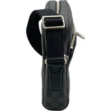 ルイ・ヴィトン LOUIS VUITTON デイトンPM N41408 グレー ダミエ・グラフィット メンズ ショルダーバッグ