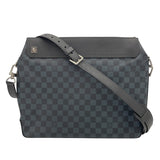 ルイ・ヴィトン LOUIS VUITTON グリニッジ N41348 ブラック ダミエ・コバルト メンズ ショルダーバッグ