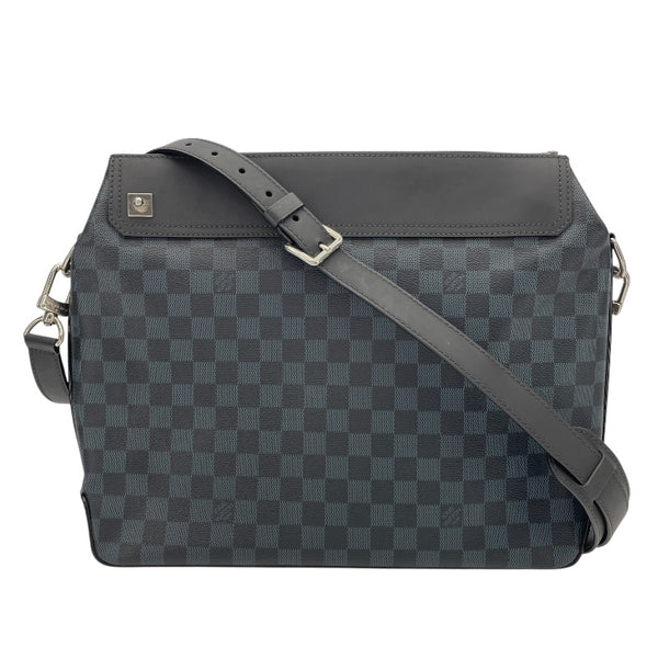 ルイ・ヴィトン LOUIS VUITTON グリニッジ N41348 ブラック ダミエ・コバルト メンズ ショルダーバッグ