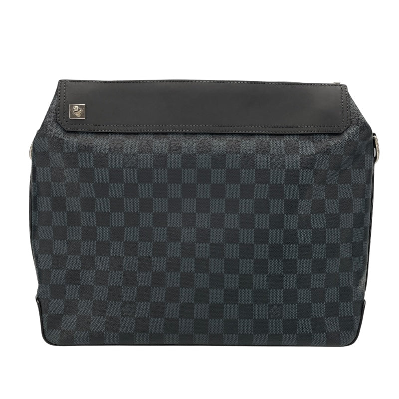 ルイ・ヴィトン LOUIS VUITTON グリニッジ N41348 ブラック ダミエ・コバルト メンズ ショルダーバッグ
