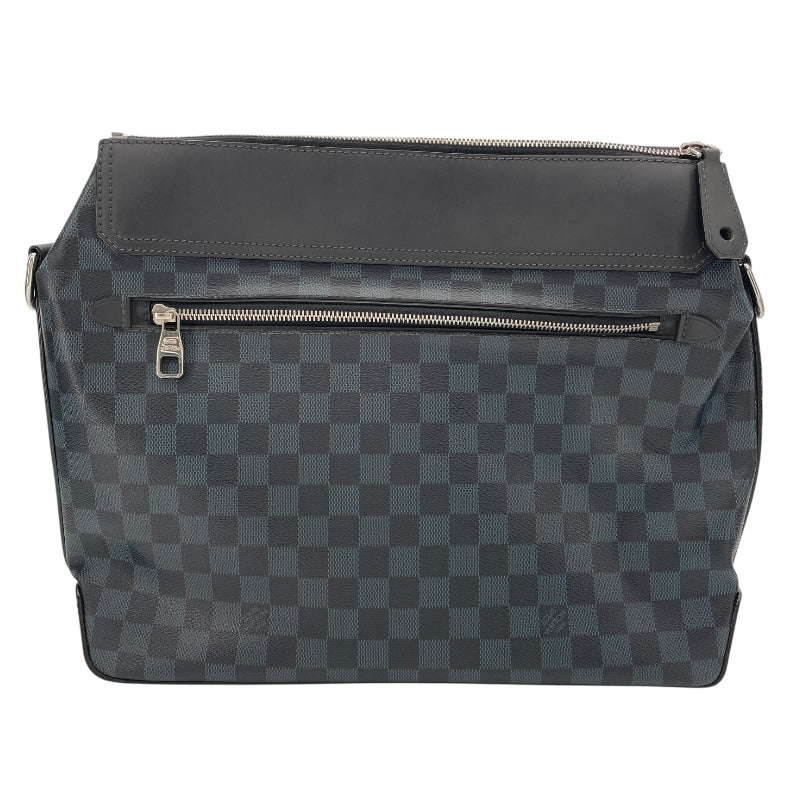 ルイ・ヴィトン LOUIS VUITTON グリニッジ N41348 ブラック ダミエ・コバルト メンズ ショルダーバッグ