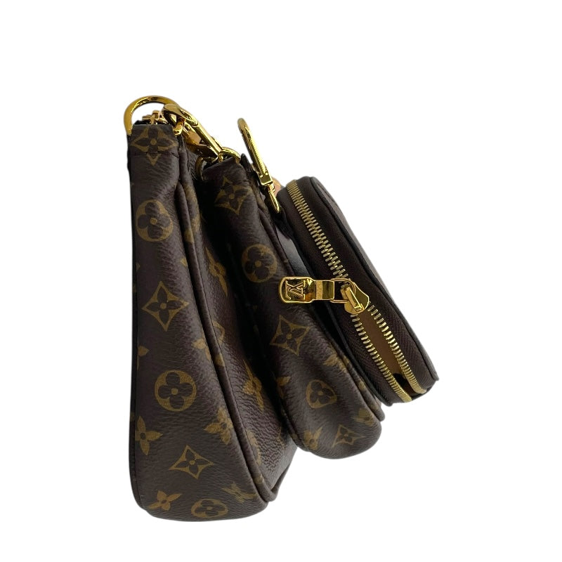ルイ・ヴィトン LOUIS VUITTON ミュルティ･ポシェット･アクセソワール M44813 ブラウン モノグラム レディース ショルダーバッグ