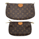 ルイ・ヴィトン LOUIS VUITTON ミュルティ･ポシェット･アクセソワール M44840 ブラウンxローズクレール モノグラムキャンバス レディース ショルダーバッグ
