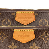 ルイ・ヴィトン LOUIS VUITTON ミュルティ･ポシェット･アクセソワール M44840 ブラウンxローズクレール モノグラムキャンバス レディース ショルダーバッグ
