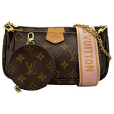 ルイ・ヴィトン LOUIS VUITTON ミュルティ･ポシェット･アクセソワール M44840 ブラウン モノグラム レディース ショルダーバッグ