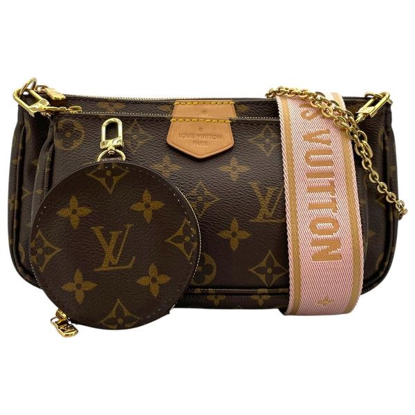 ルイ・ヴィトン LOUIS VUITTON ミュルティ･ポシェット･アクセソワール M44840 ブラウン モノグラム レディース ショルダーバッグ