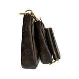 ルイ・ヴィトン LOUIS VUITTON ミュルティ･ポシェット･アクセソワール M44840 ブラウン モノグラム レディース ショルダーバッグ