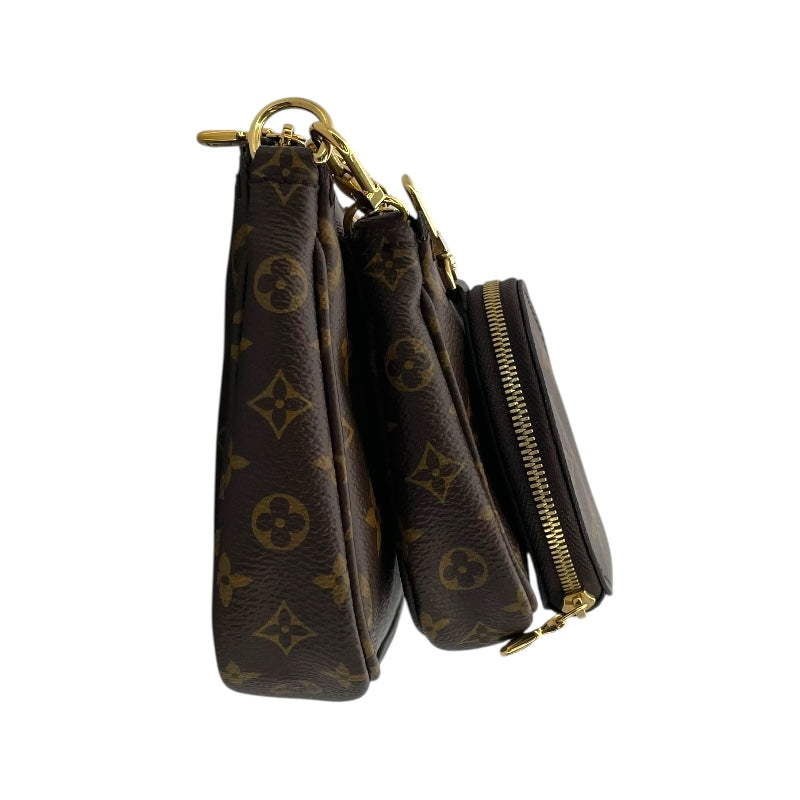 ルイ・ヴィトン LOUIS VUITTON ミュルティ･ポシェット･アクセソワール M44840 ブラウン モノグラム レディース ショルダーバッグ