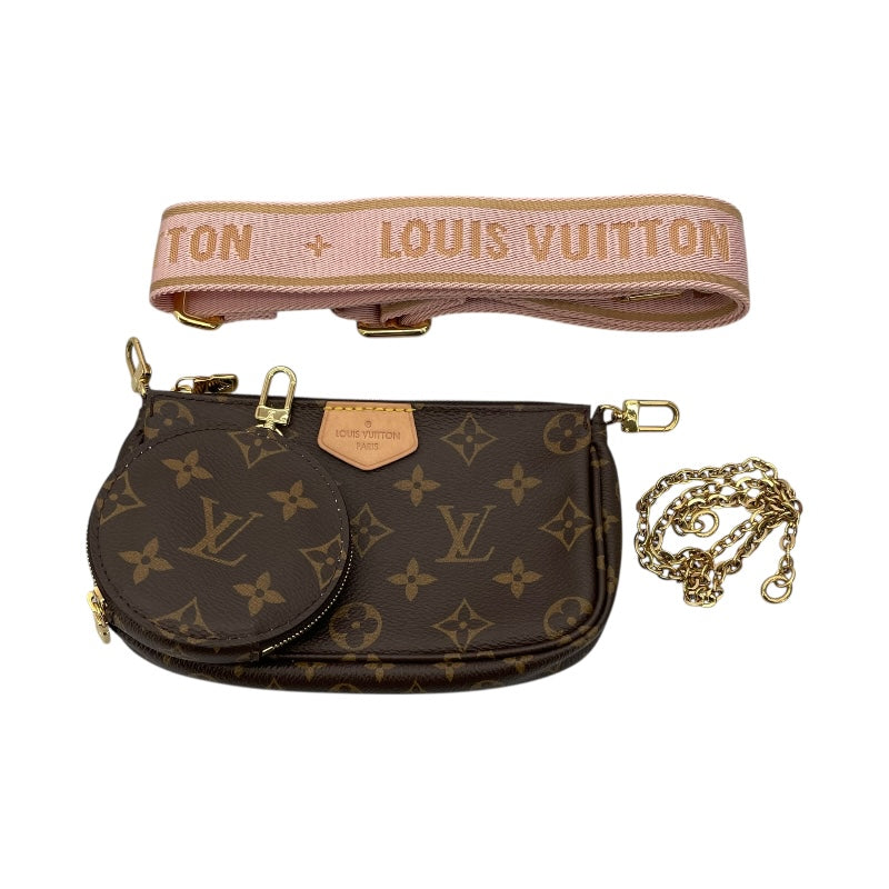 ルイ・ヴィトン LOUIS VUITTON ミュルティ･ポシェット･アクセソワール M44840 ブラウン モノグラム レディース ショルダーバッグ
