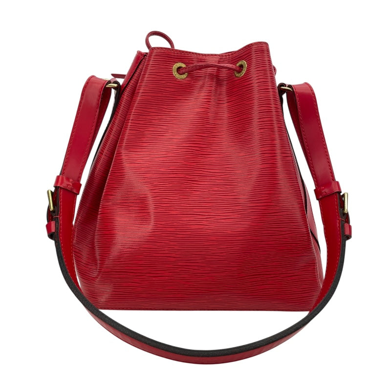 ルイ・ヴィトン LOUIS VUITTON プチノエ M44007 レッド エピ レディース ショルダーバッグ