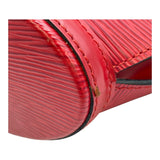 ルイ・ヴィトン LOUIS VUITTON サンジャック M52277 カスティリアンレッド エピレザー レディース ハンドバッグ
