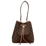ルイ・ヴィトン LOUIS VUITTON ネオノエ MM M44022 ブラウンxローズプードル モノグラムキャンバス レディース ショルダーバッグ