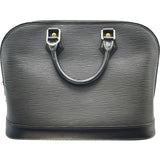 ルイ・ヴィトン LOUIS VUITTON アルマ M52142 ノワール エピ レディース ハンドバッグ