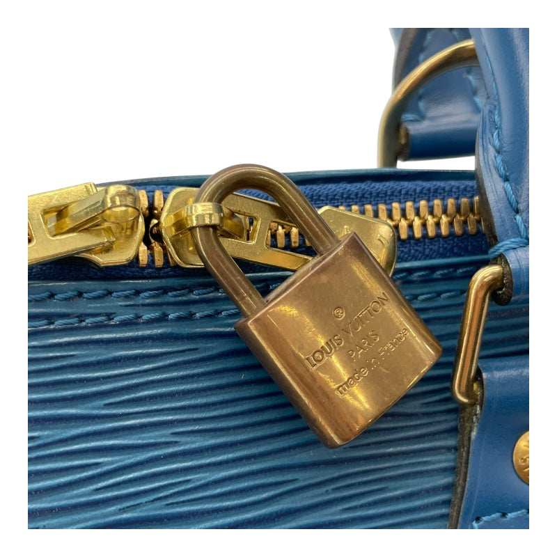 ルイ・ヴィトン LOUIS VUITTON アルマ M52145 トレドブルー エピレザー レディース ハンドバッグ