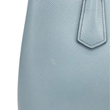 プラダ PRADA ドゥーブレ ミディアム 1BG775 ブルー サフィアーノレザー レディース ショルダーバッグ