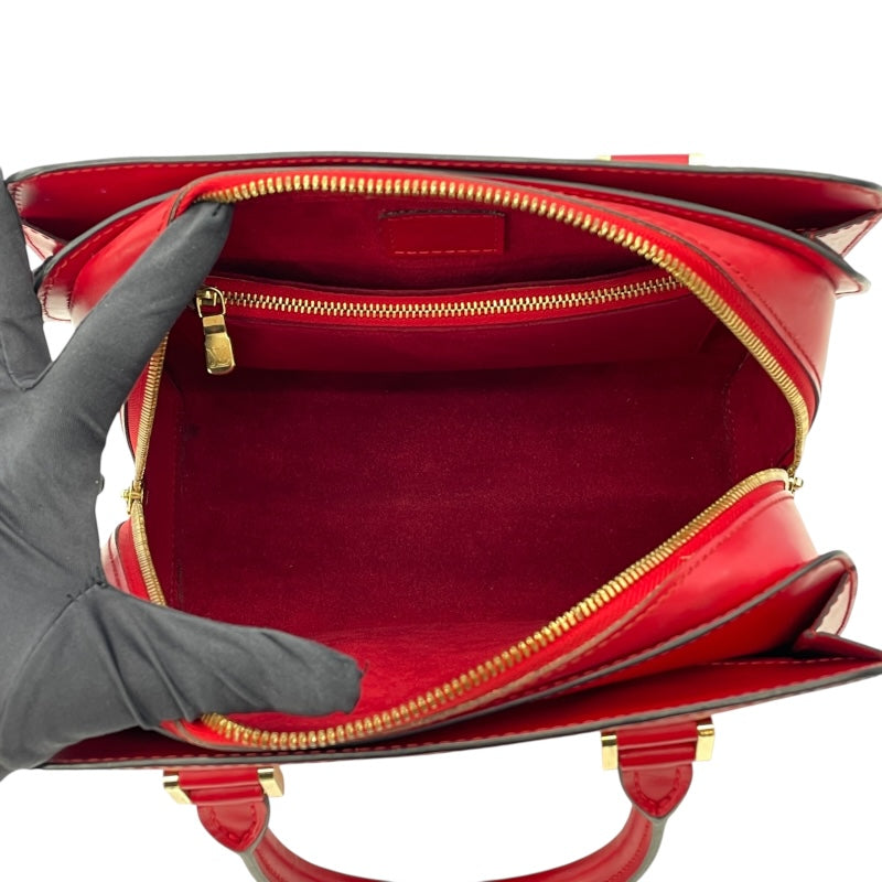 ルイ・ヴィトン LOUIS VUITTON ポンヌフ M52057 カスティリアンレッド エピ レディース ハンドバッグ