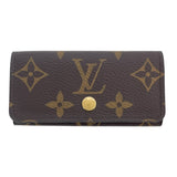 ルイ・ヴィトン LOUIS VUITTON ミュルティクレ4 M69517 ブラウン モノグラムキャンバス ユニセックス キーケース