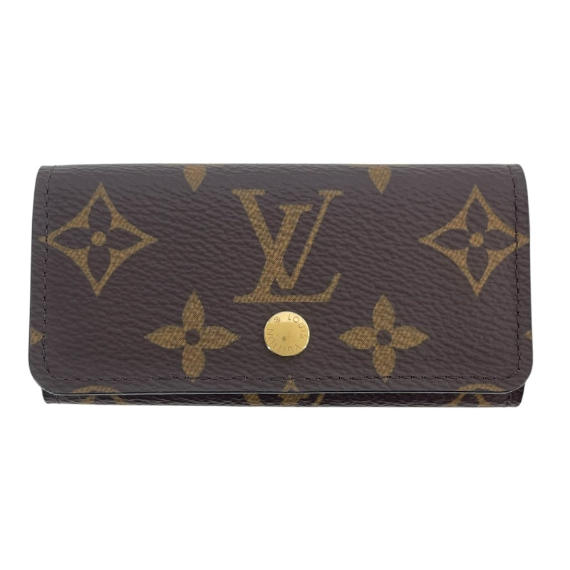 ルイ・ヴィトン LOUIS VUITTON ミュルティクレ4 M69517 ブラウン モノグラムキャンバス ユニセックス キーケース