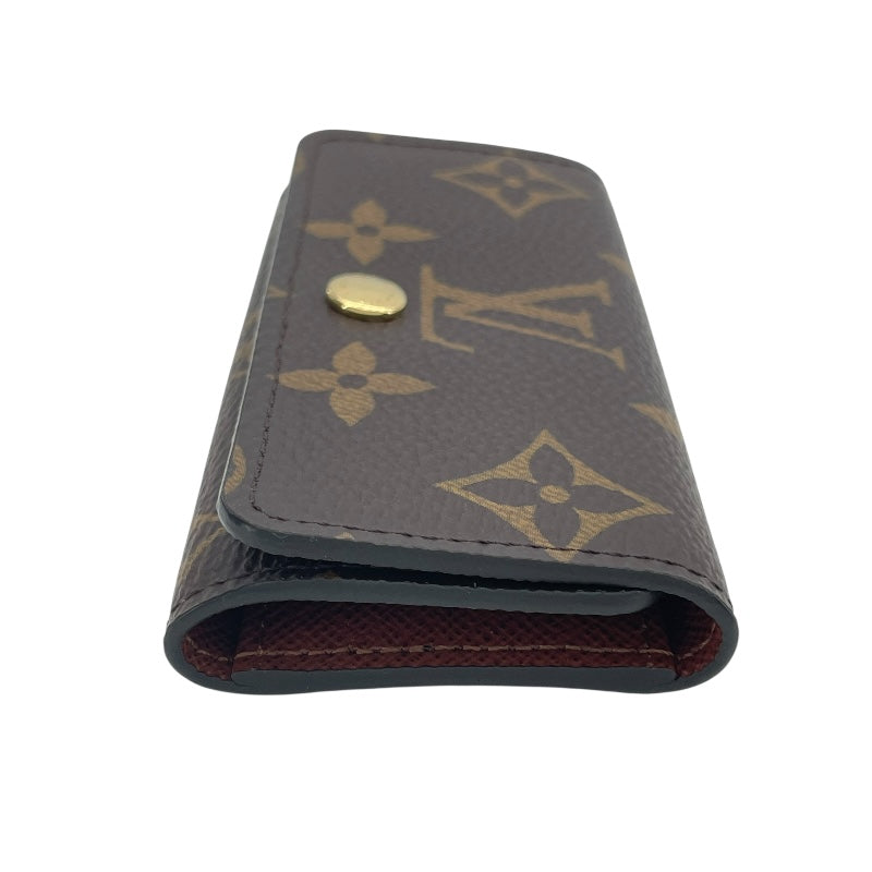 ルイ・ヴィトン LOUIS VUITTON ミュルティクレ4 M69517 ブラウン モノグラムキャンバス ユニセックス キーケース
