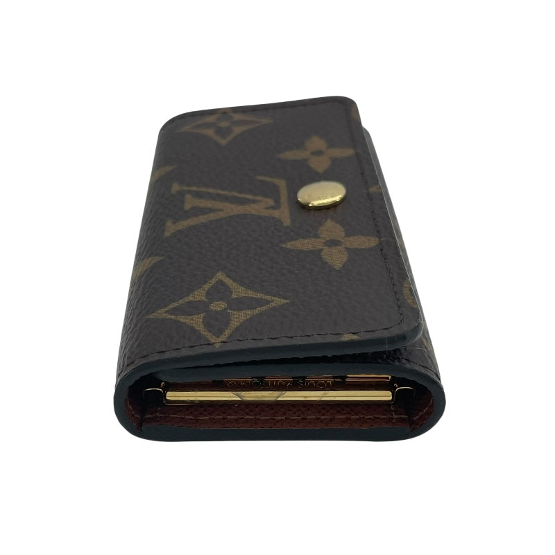 ルイ・ヴィトン LOUIS VUITTON ミュルティクレ4 M69517 ブラウン モノグラムキャンバス ユニセックス キーケース
