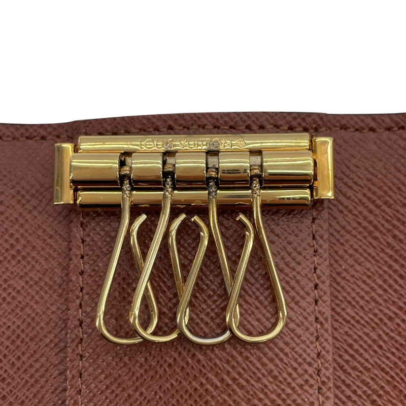 ルイ・ヴィトン LOUIS VUITTON ミュルティクレ4 M69517 ブラウン モノグラムキャンバス ユニセックス キーケース