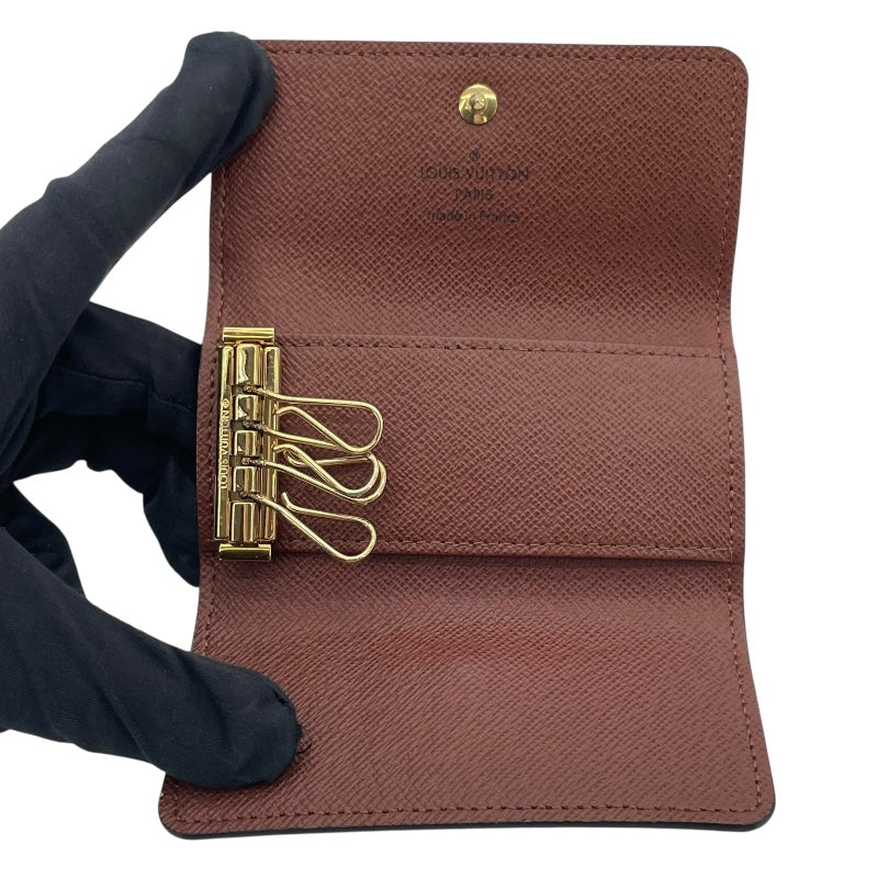 ルイ・ヴィトン LOUIS VUITTON ミュルティクレ4 M69517 ブラウン モノグラムキャンバス ユニセックス キーケース