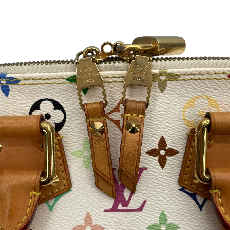 ルイ・ヴィトン LOUIS VUITTON アルマPM M40443 ホワイト モノグラム・マルチカラー レディース ハンドバッグ
