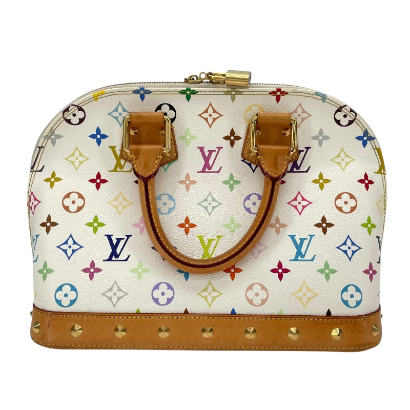 ルイ・ヴィトン LOUIS VUITTON アルマPM M40443 ホワイト モノグラム・マルチカラー レディース ハンドバッグ