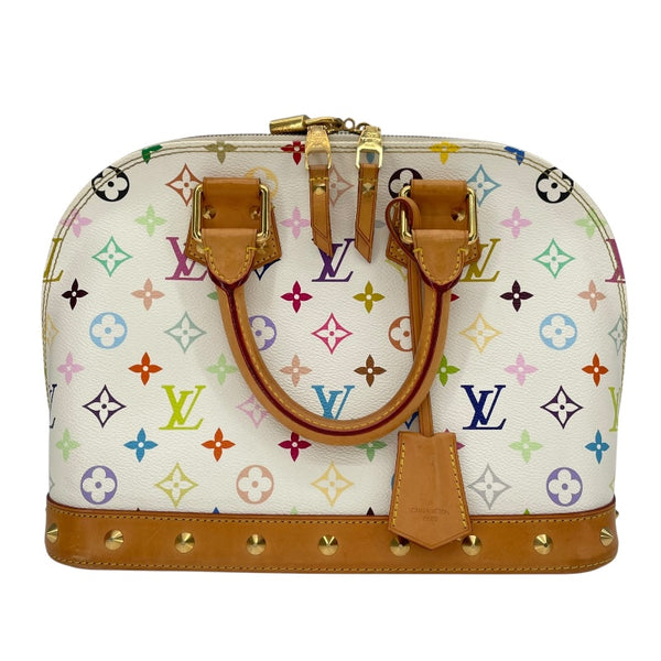 ルイ・ヴィトン LOUIS VUITTON アルマPM M40443 ホワイト モノグラム・マルチカラー レディース ハンドバッグ
