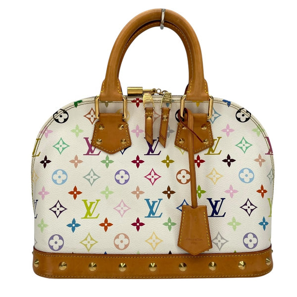 ルイ・ヴィトン LOUIS VUITTON アルマPM M40443 ホワイト モノグラム・マルチカラー レディース ハンドバッグ