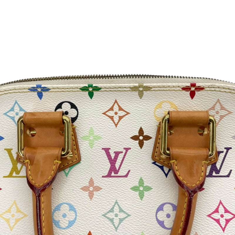 ルイ・ヴィトン LOUIS VUITTON アルマPM M40443 ホワイト モノグラム・マルチカラー レディース ハンドバッグ