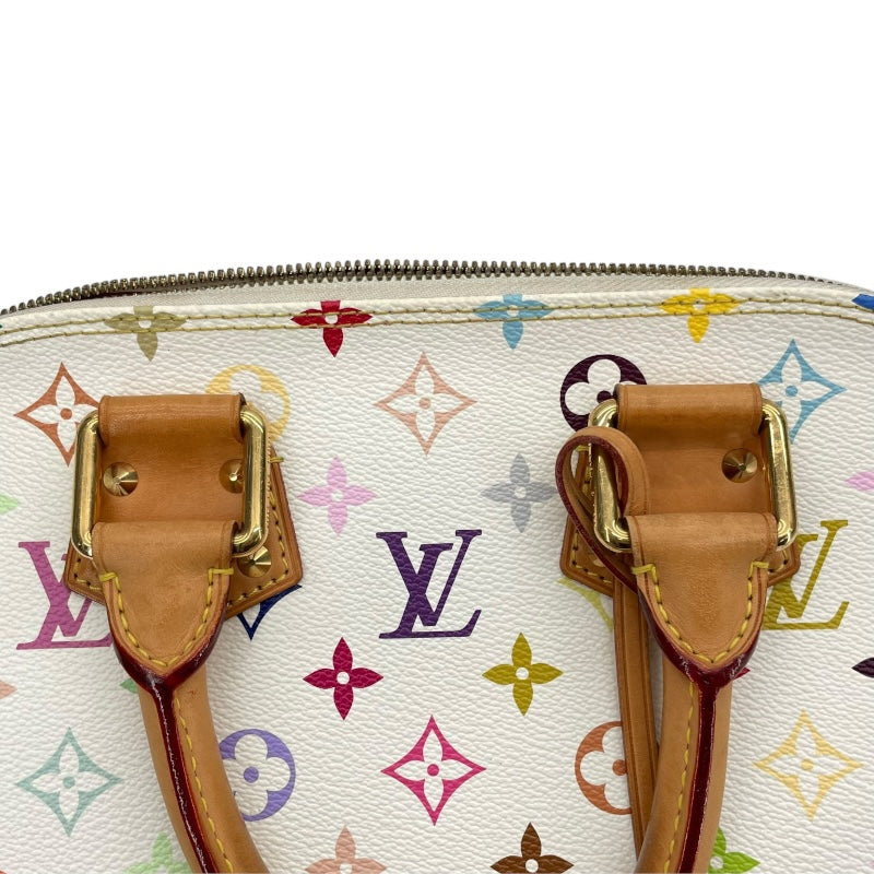 ルイ・ヴィトン LOUIS VUITTON アルマPM M40443 ホワイト モノグラム・マルチカラー レディース ハンドバッグ