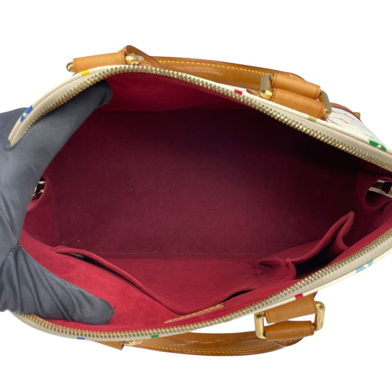 ルイ・ヴィトン LOUIS VUITTON アルマPM M40443 ホワイト モノグラム・マルチカラー レディース ハンドバッグ