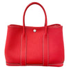 エルメス HERMES ガーデンパーティーTPM C刻 ルージュカザック カントリー レディース ハンドバッグ