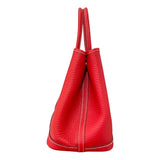 エルメス HERMES ガーデンパーティーTPM C刻 ルージュカザック カントリー レディース ハンドバッグ