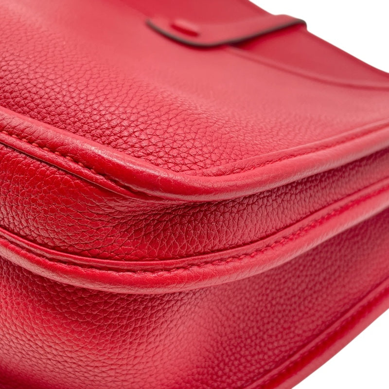 エルメス HERMES エヴリン3PM Y刻 ルージュカザック GD金具 トリヨン レディース ショルダーバッグ エルメス HERMES エヴリン3PM Y刻 ルージュカザック GD金具 トリヨン