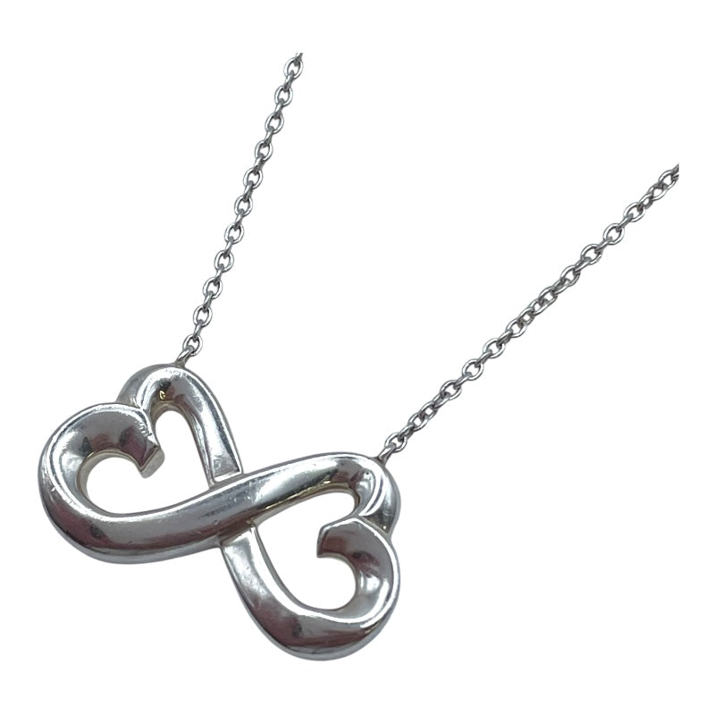 ティファニー TIFFANY＆CO ダブル ラビング ハートネックレス シルバー 925 ジュエリー