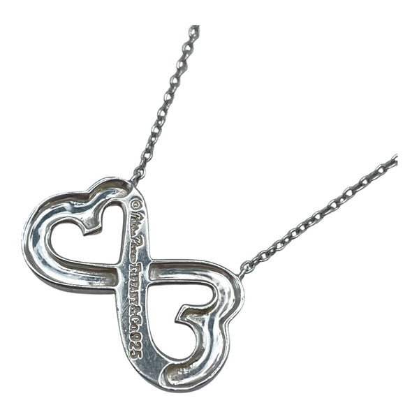 ティファニー TIFFANY＆CO ダブル ラビング ハートネックレス シルバー 925 ジュエリー