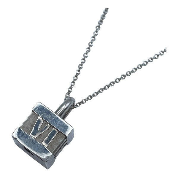 ティファニー TIFFANY＆CO アトラスキューブ チャームネクレス シルバー 925 ジュエリー