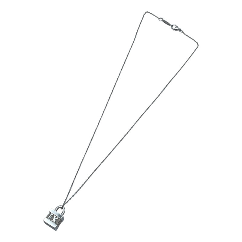 ティファニー TIFFANY＆CO アトラスキューブ チャームネクレス シルバー 925 ジュエリー