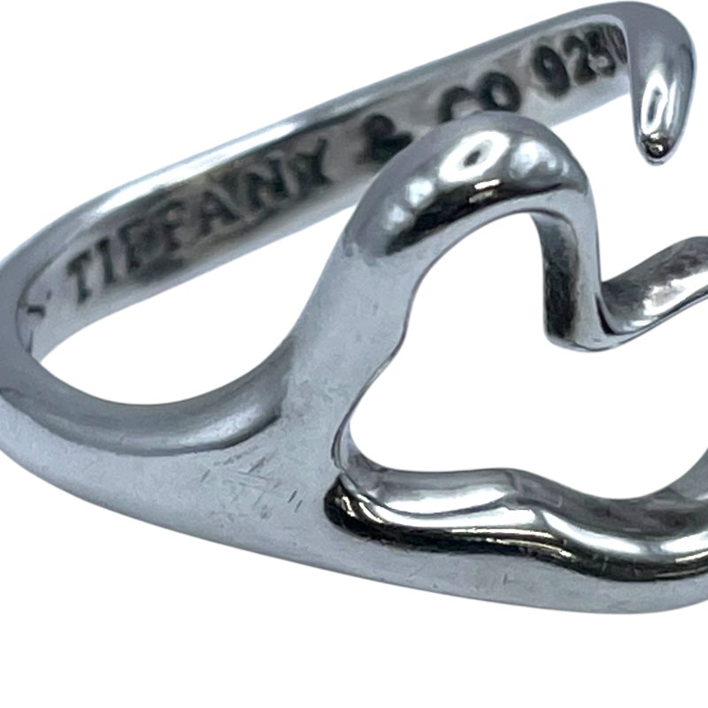 ティファニー TIFFANY＆CO オープンハートリング シルバー SV925 ジュエリー