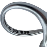 ティファニー TIFFANY＆CO オープンハートリング シルバー SV925 ジュエリー